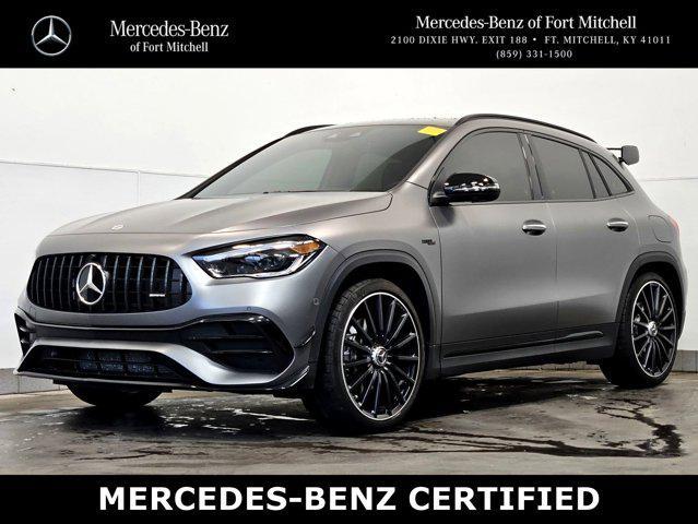 used 2023 Mercedes-Benz AMG GLA 45 car, priced at $56,524