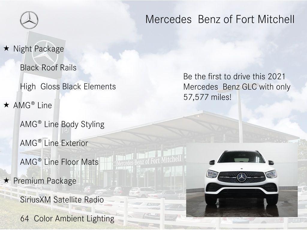 used 2021 Mercedes-Benz GLC 300 car, priced at $30,717