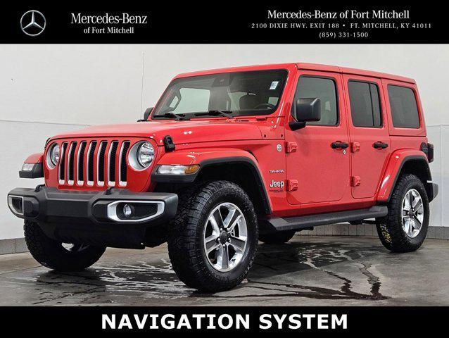 used 2022 Jeep Wrangler Unlimited car, priced at $34,830
