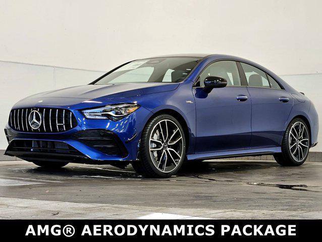 new 2025 Mercedes-Benz AMG CLA 35 car, priced at $61,720