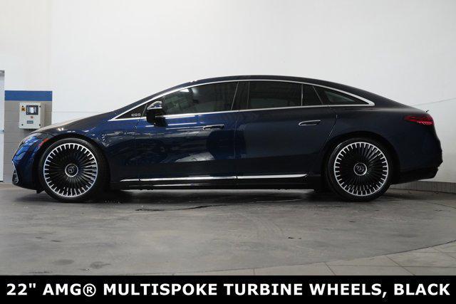 used 2023 Mercedes-Benz AMG EQS car, priced at $77,793