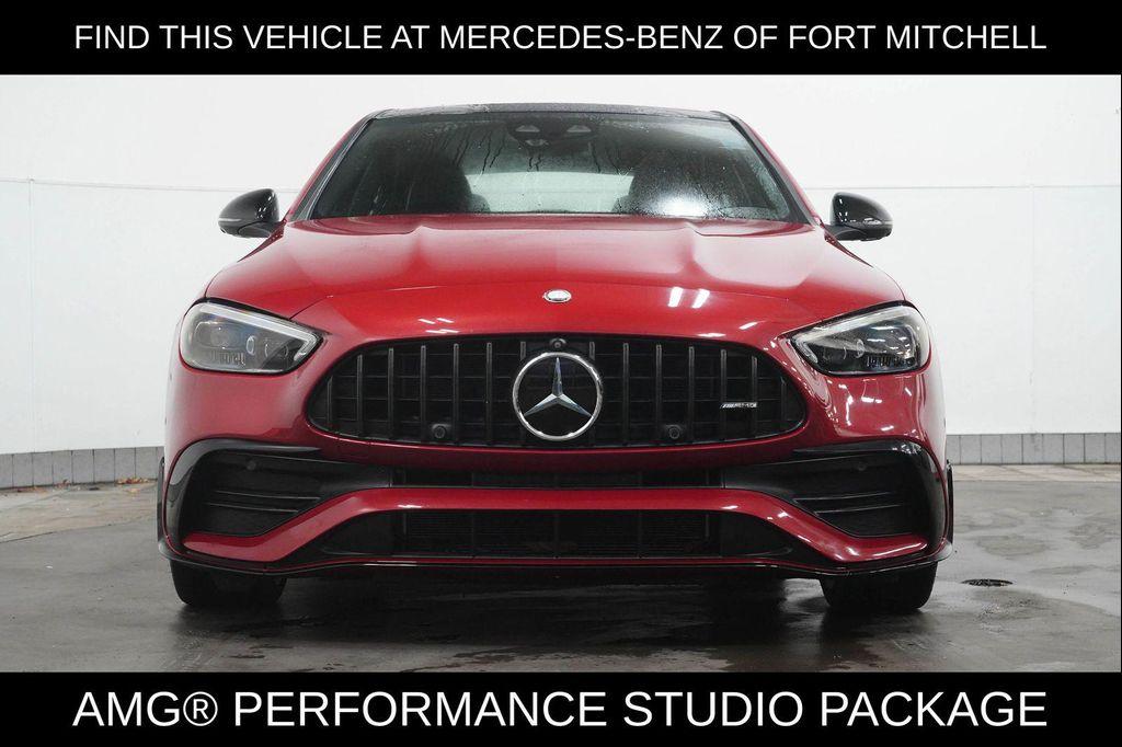 used 2024 Mercedes-Benz AMG C 43 car, priced at $54,576