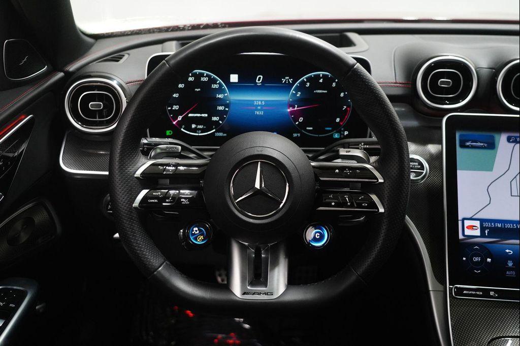 used 2024 Mercedes-Benz AMG C 43 car, priced at $54,576