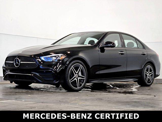 used 2024 Mercedes-Benz C-Class car, priced at $50,261