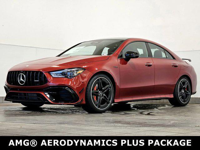 new 2025 Mercedes-Benz AMG CLA 45 car, priced at $80,750