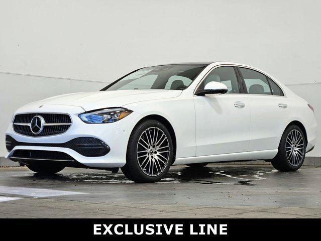 new 2025 Mercedes-Benz C-Class car, priced at $56,800