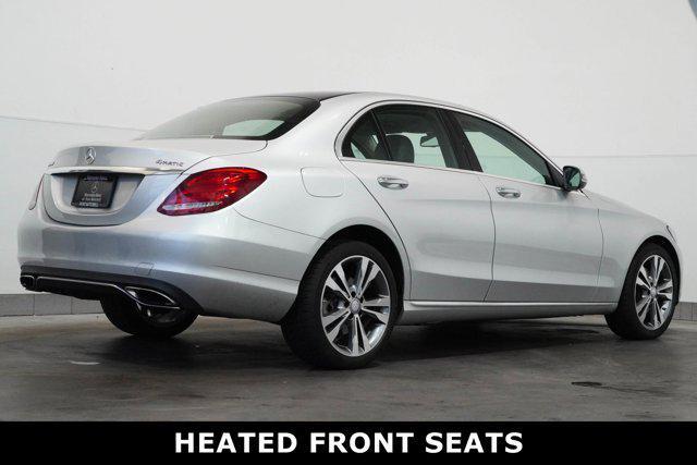 used 2017 Mercedes-Benz C-Class car, priced at $21,355