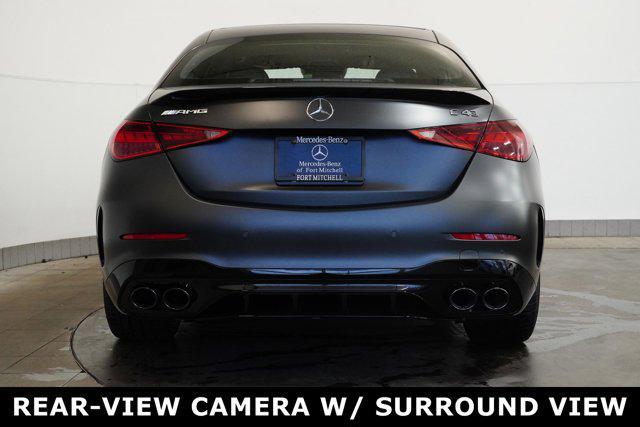 new 2024 Mercedes-Benz AMG C 43 car, priced at $77,070