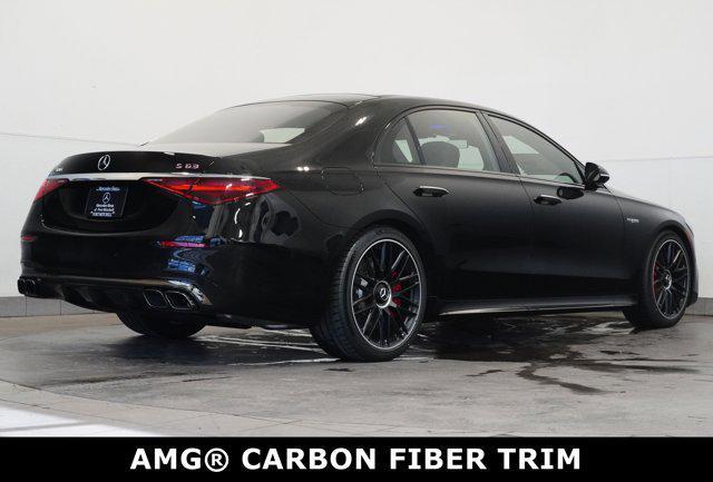 new 2025 Mercedes-Benz AMG S 63 E car, priced at $198,900