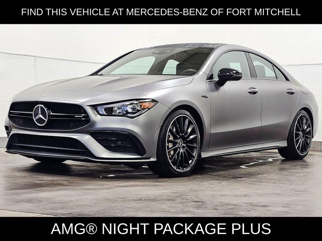 used 2022 Mercedes-Benz AMG CLA 35 car, priced at $37,399