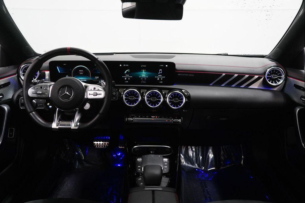 used 2022 Mercedes-Benz AMG CLA 35 car, priced at $37,399