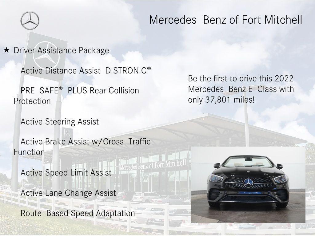 used 2022 Mercedes-Benz E-Class car, priced at $55,577