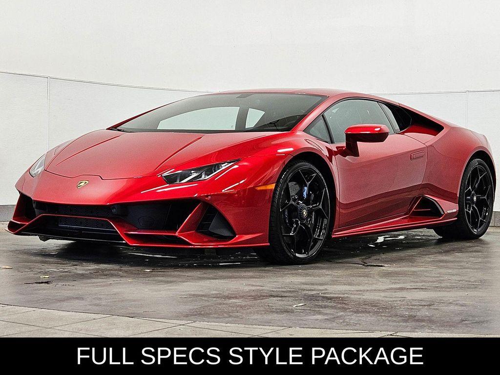 used 2021 Lamborghini Huracan EVO car, priced at $313,698