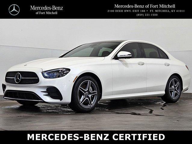 used 2021 Mercedes-Benz E-Class car, priced at $41,394