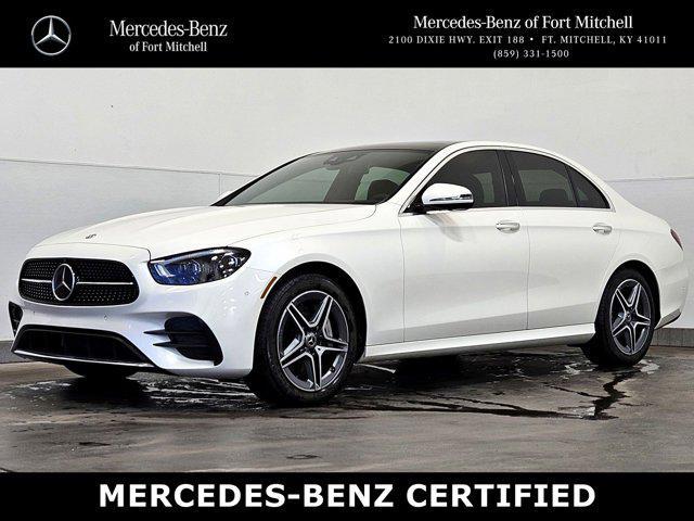 used 2021 Mercedes-Benz E-Class car, priced at $44,999