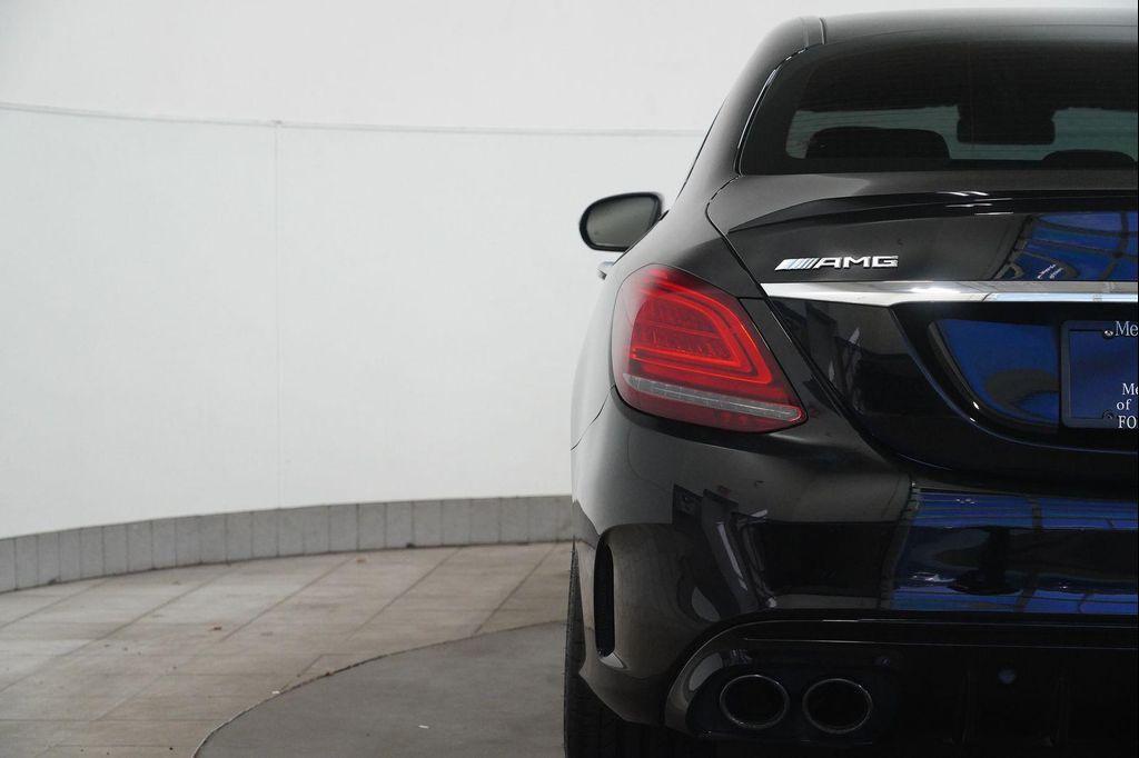 used 2019 Mercedes-Benz AMG C 43 car, priced at $29,464