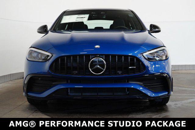 new 2024 Mercedes-Benz AMG C 43 car, priced at $75,375