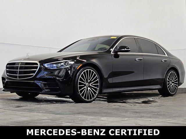 used 2022 Mercedes-Benz S-Class car, priced at $82,631