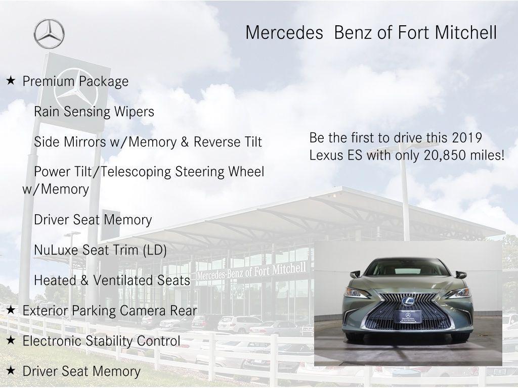 used 2019 Lexus ES 350 car, priced at $34,354