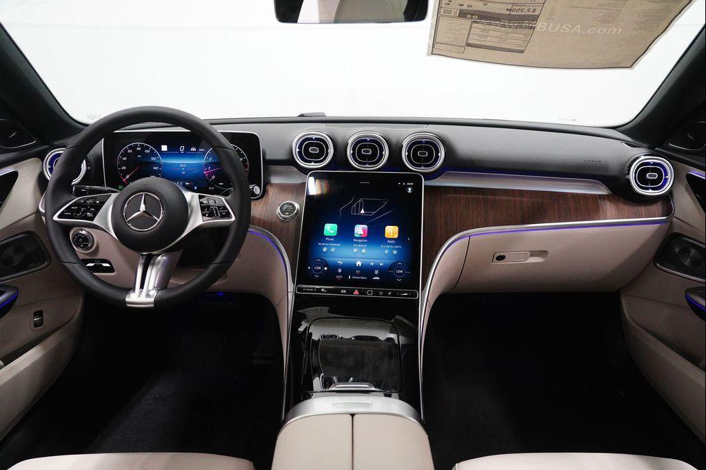 new 2025 Mercedes-Benz C-Class car, priced at $57,400