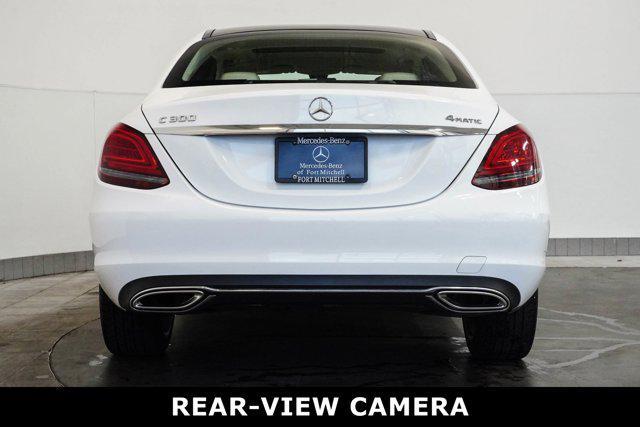 used 2021 Mercedes-Benz C-Class car, priced at $33,079