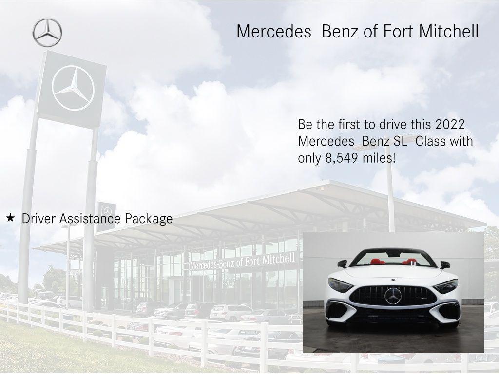 used 2022 Mercedes-Benz AMG SL 63 car, priced at $110,896