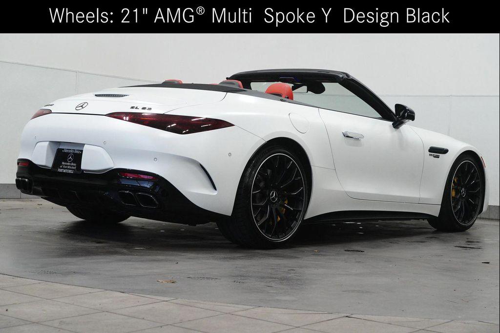 used 2022 Mercedes-Benz AMG SL 63 car, priced at $110,896
