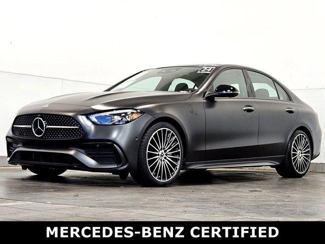 used 2024 Mercedes-Benz C-Class car, priced at $49,500