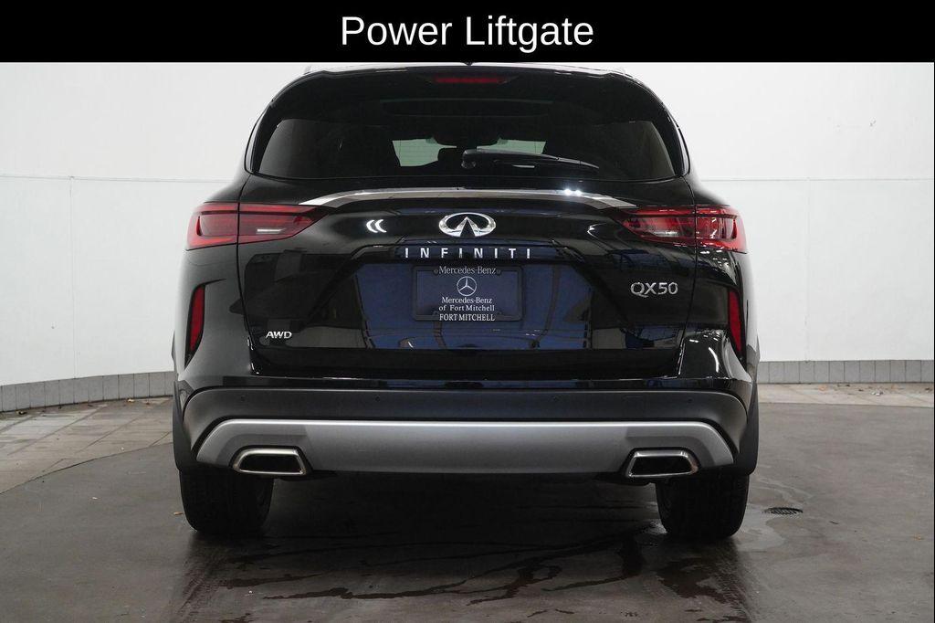 used 2022 INFINITI QX50 car, priced at $26,759