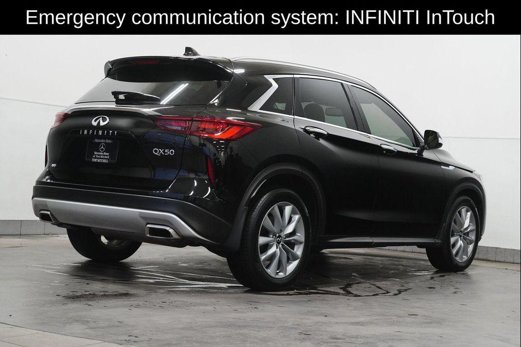used 2022 INFINITI QX50 car, priced at $26,759