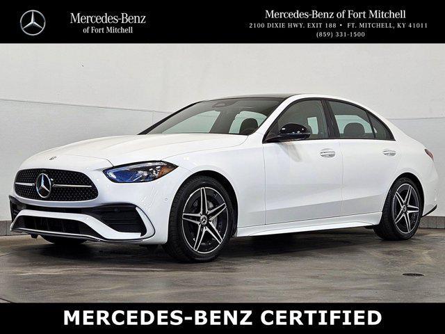 used 2023 Mercedes-Benz C-Class car, priced at $46,303