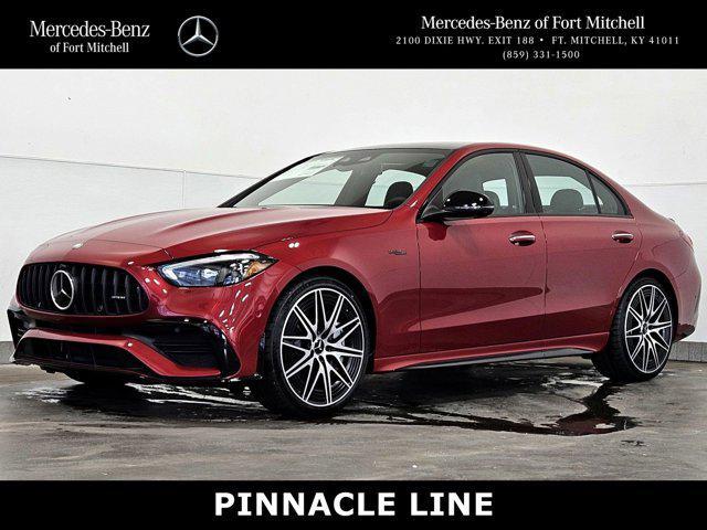 new 2024 Mercedes-Benz AMG C 43 car, priced at $76,160