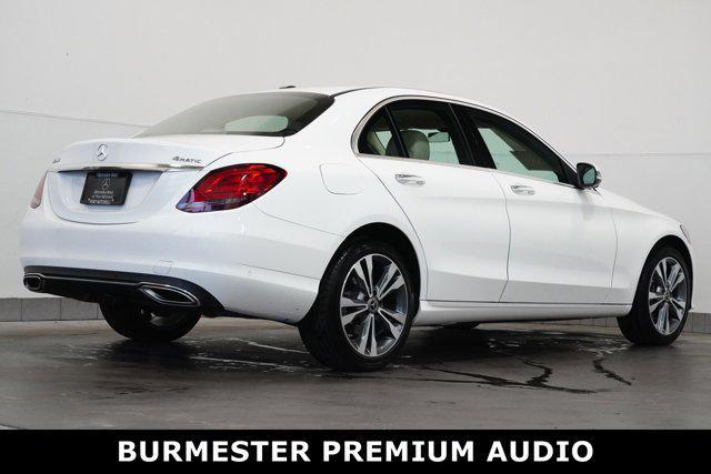 used 2021 Mercedes-Benz C-Class car, priced at $32,593