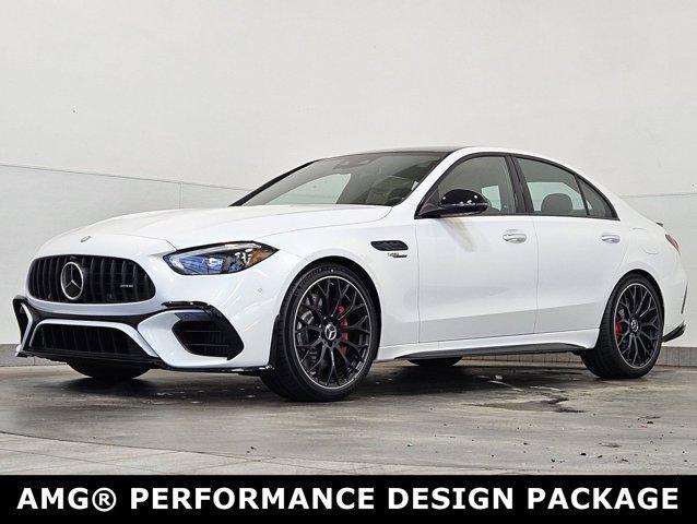 new 2024 Mercedes-Benz AMG C 63 car, priced at $105,190