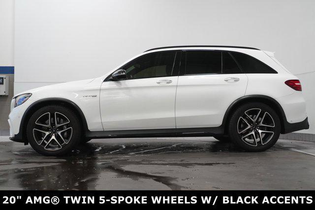 used 2018 Mercedes-Benz AMG GLC 63 car, priced at $43,447