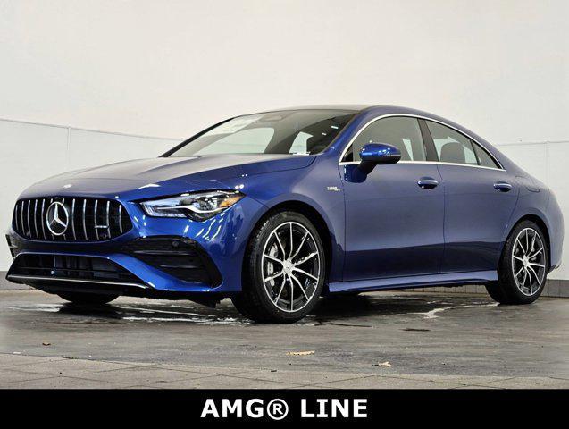 new 2025 Mercedes-Benz AMG CLA 35 car, priced at $58,170