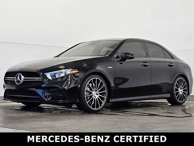 used 2021 Mercedes-Benz AMG A 35 car, priced at $35,587