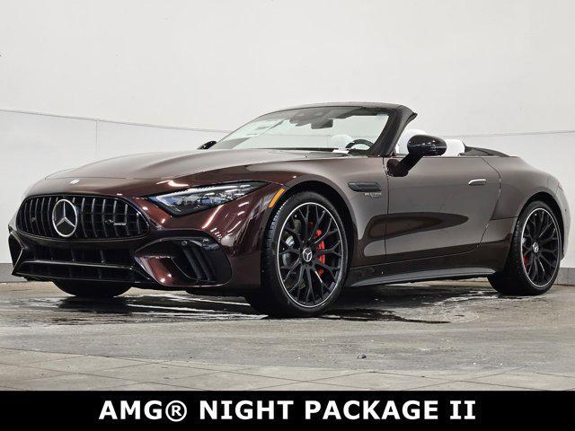 new 2025 Mercedes-Benz AMG SL 55 car, priced at $167,530