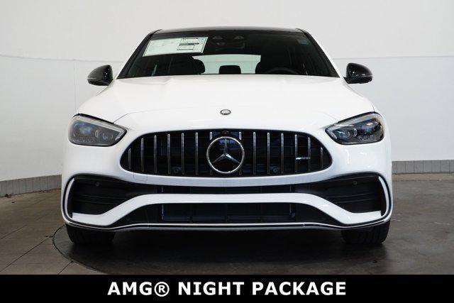 new 2024 Mercedes-Benz AMG C 43 car, priced at $72,120