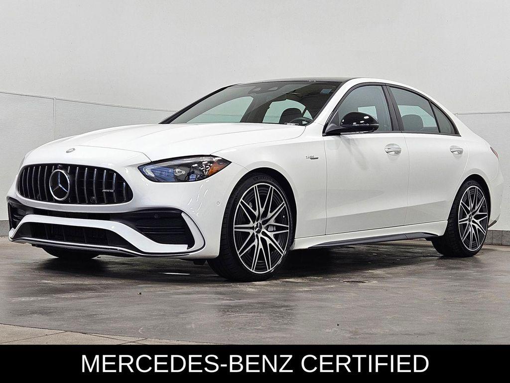used 2024 Mercedes-Benz AMG C 43 car, priced at $57,928