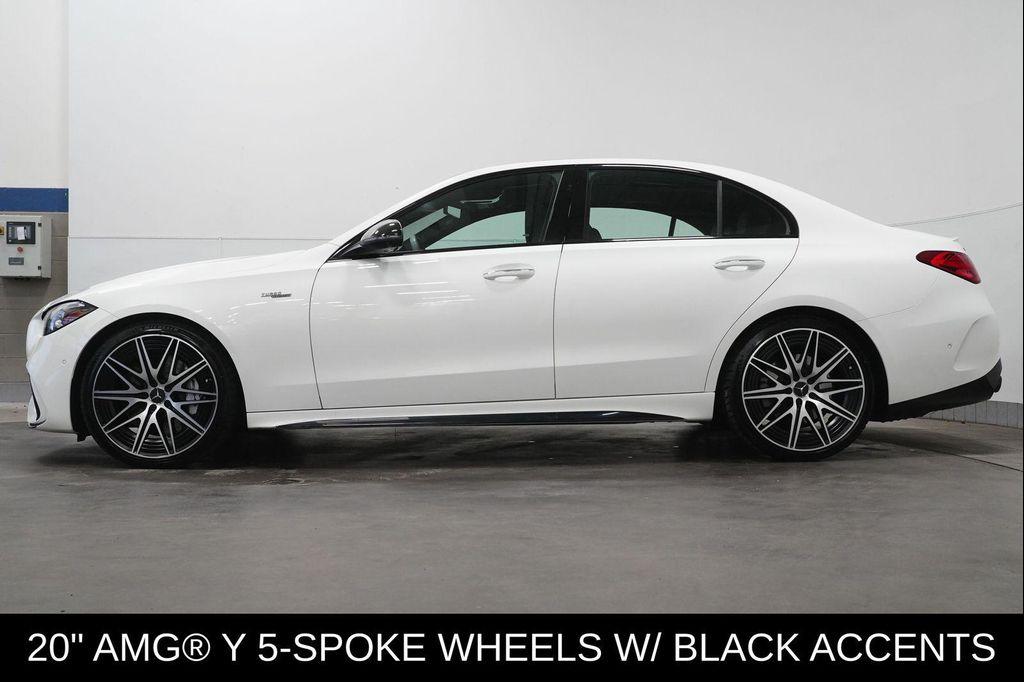 used 2024 Mercedes-Benz AMG C 43 car, priced at $57,928