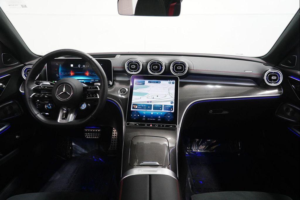 used 2024 Mercedes-Benz AMG C 43 car, priced at $57,928