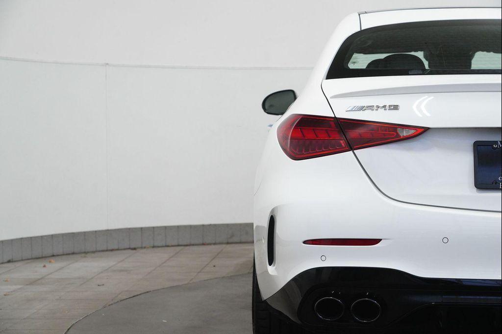 used 2024 Mercedes-Benz AMG C 43 car, priced at $57,928