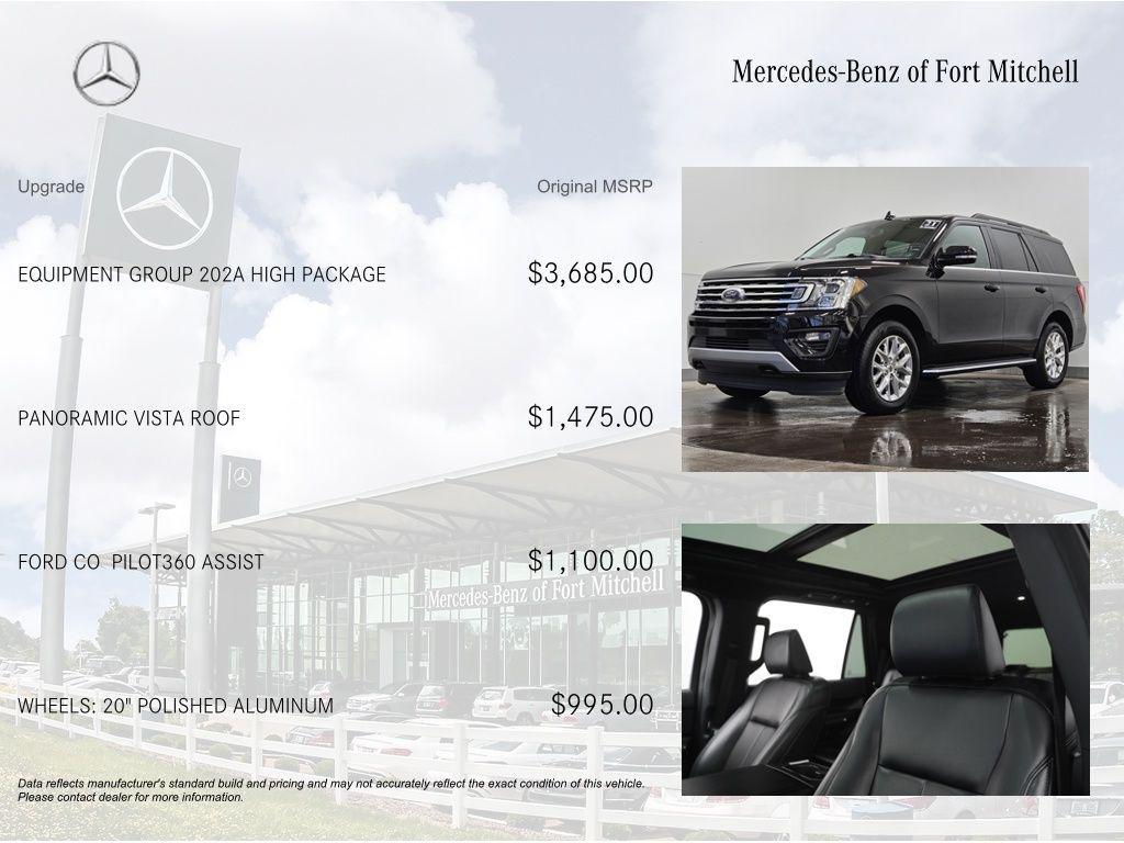 used 2021 Ford Expedition car, priced at $37,098