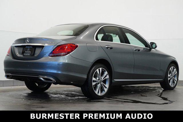 used 2021 Mercedes-Benz C-Class car, priced at $32,629