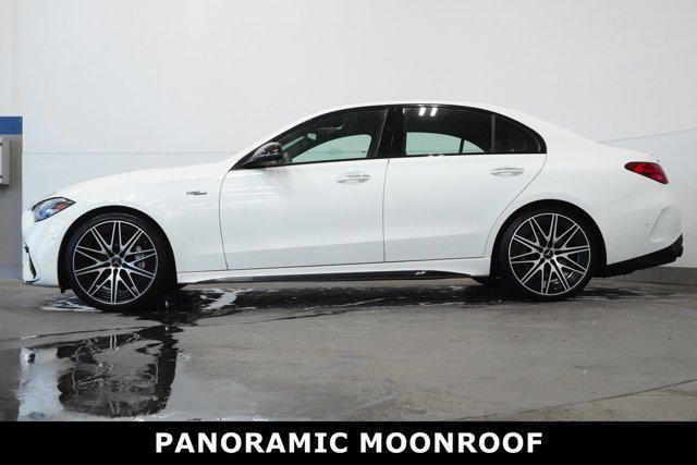 used 2024 Mercedes-Benz AMG C 43 car, priced at $54,880