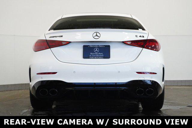 used 2024 Mercedes-Benz AMG C 43 car, priced at $54,880