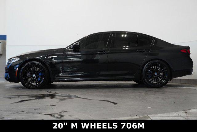 used 2021 BMW M5 car, priced at $74,383