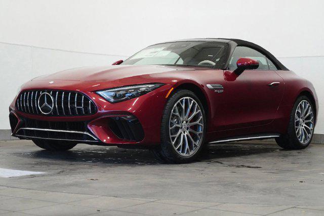 new 2025 Mercedes-Benz AMG SL 55 car, priced at $158,730