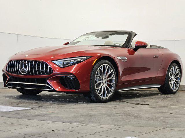 new 2025 Mercedes-Benz AMG SL 55 car, priced at $158,730